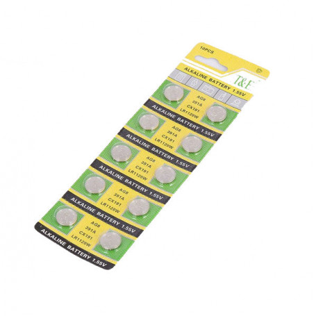 Baterie ceas AG8 blister 10 buc.