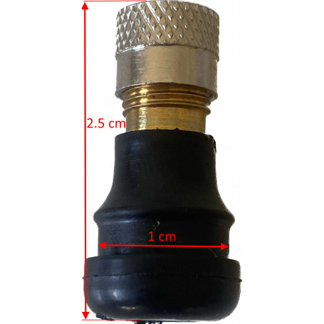 valva tubeless trotineta