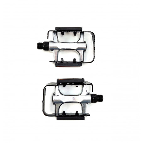 Set pedale bicicleta HF-858, aluminiu