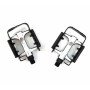 Set pedale bicicleta HF-858, aluminiu