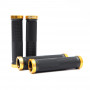 Set 2 mansoane bicicleta auriu/negru