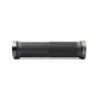 Set 2 mansoane bicicleta negru/negru