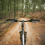 Set 2 mansoane bicicleta albastru/negru
