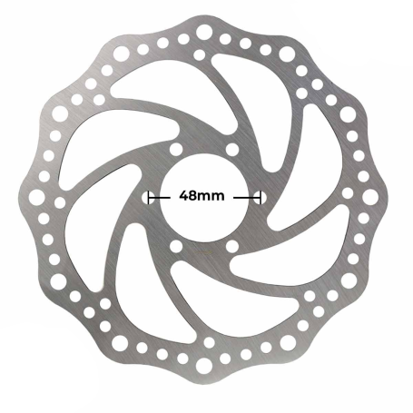 Disc frana trotineta 130 mm 6 gauri 48mm