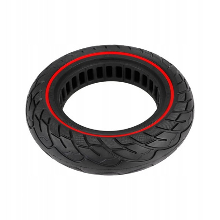 Cauciuc plin fagure, 10x2.50, RED, linehoneycomb, 4.5 cm