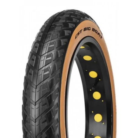 Cauciuc bicicleta FAT BIKE 20x4.0 (100-406) CST CTC-06 negru/maro