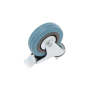 Roata pivotanta 100X27 cu frana