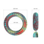 Cauciuc 10x2.50-6.5 (60/70-6.5), multicolor, plin